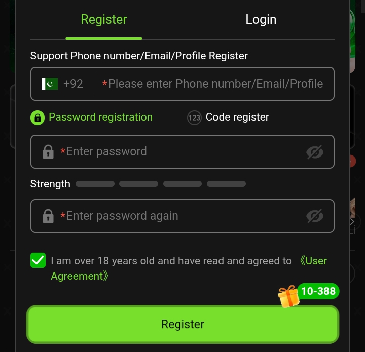 Login And Register